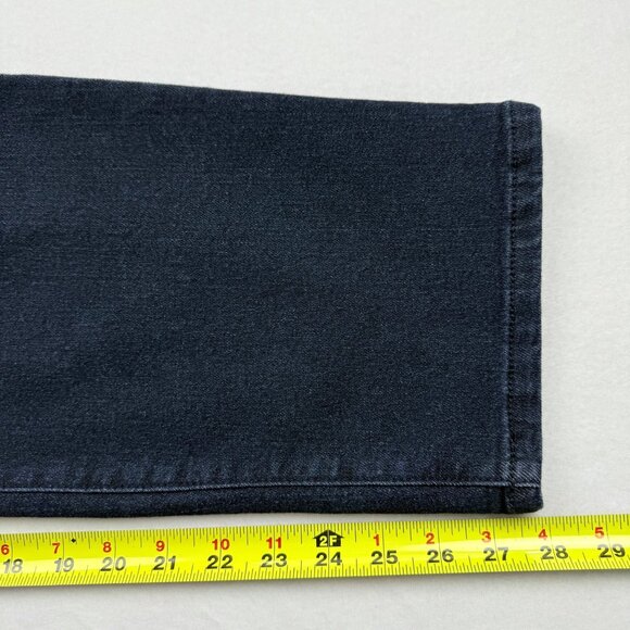 Terra & Sky Womens Straight Leg Stretch Dark Wash Blue Denim Jeans Size 18WP NWT - Picture 10 of 10